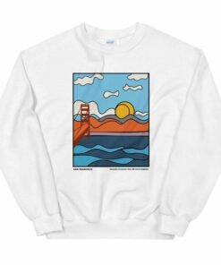 nature back sweatshirt