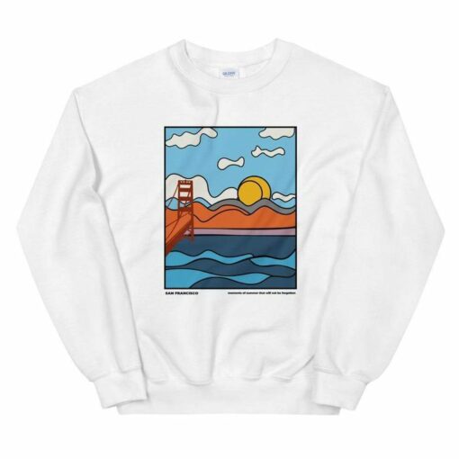 nature back sweatshirt