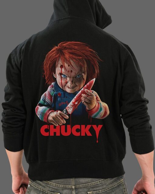 chucky doll hoodie