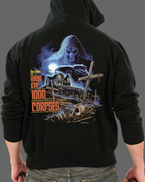 rob zombie zip up hoodie