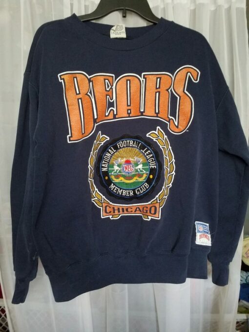 chicago bears sweatshirt vintage