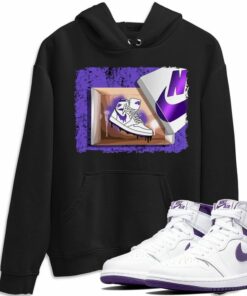 court purple hoodies