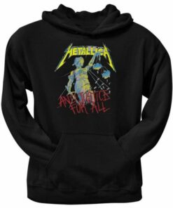 metallica and justice for all hoodie