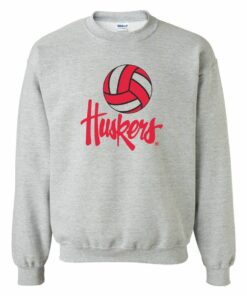 nebraska volleyball sweatshirt