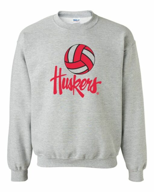 nebraska volleyball sweatshirt