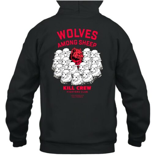 wolves among sheep hoodie