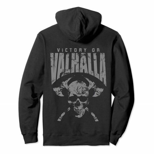 victory or valhalla hoodie