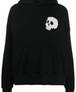 skull in a hoodie