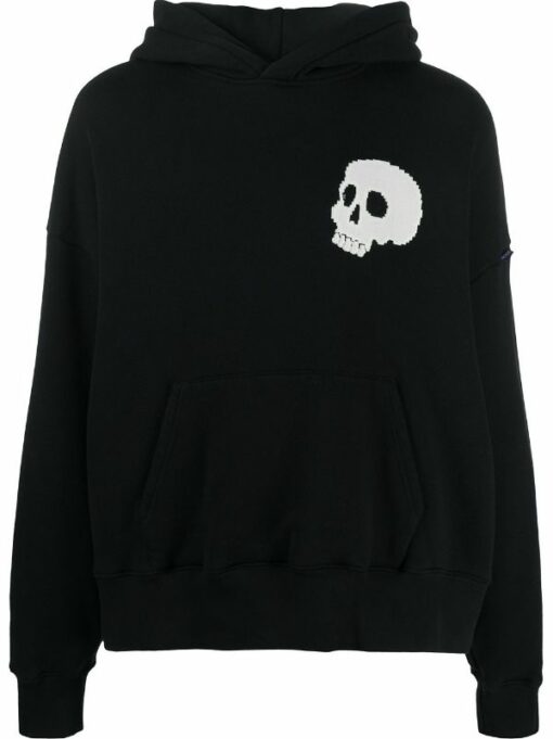 skull in a hoodie