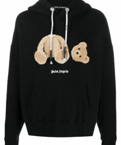 palm angels teddy hoodie