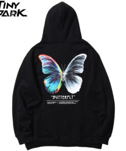 hoodie with butterfly