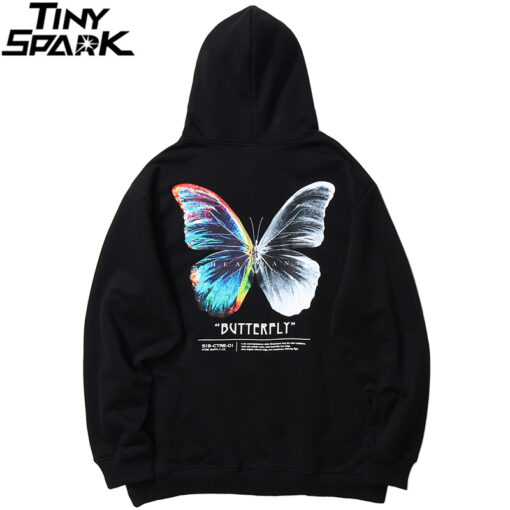 hoodie with butterfly