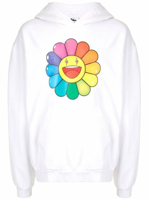 takashi murakami flower hoodie