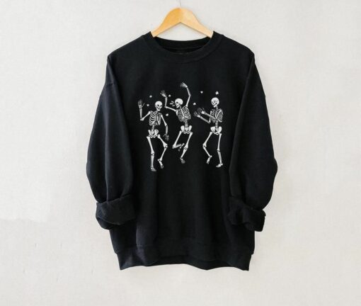 dancing skeletons sweatshirt