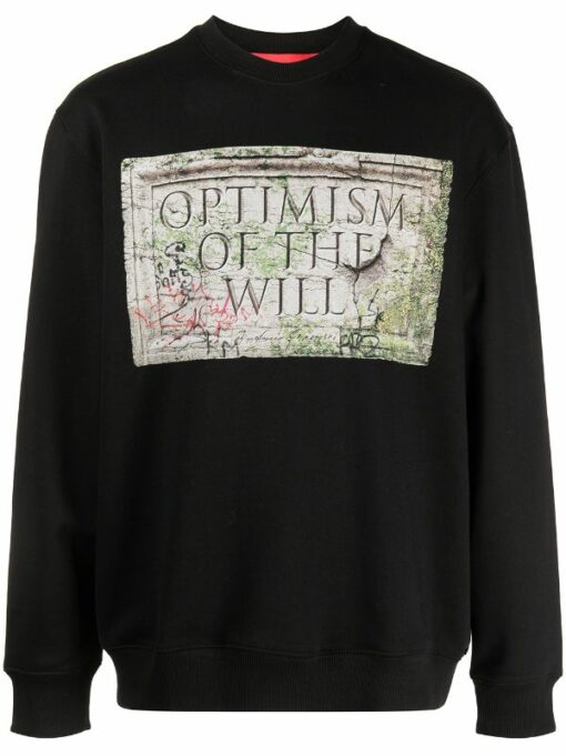 slogan sweatshirt