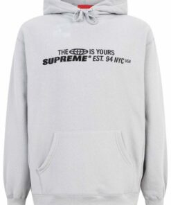 the world is yours supreme hoodie
