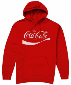 coca cola red hoodie