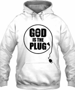 god is the plug hoodie