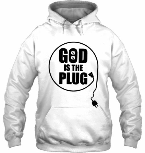 god is the plug hoodie