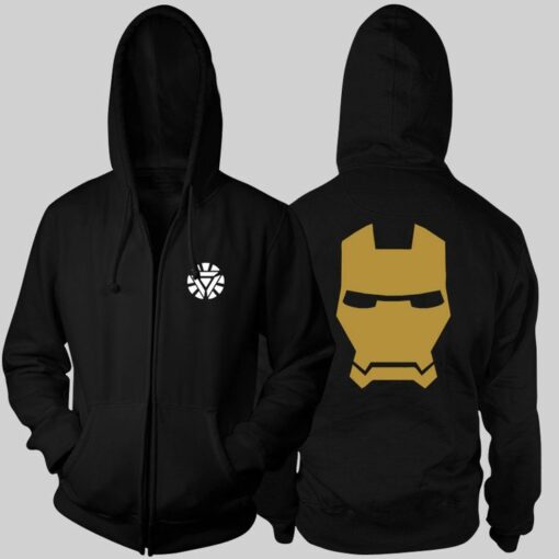 iron man hoodie men's