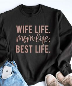 mom life sweatshirt