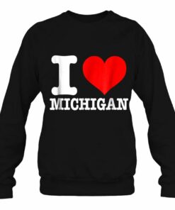 i love michigan sweatshirt