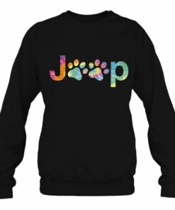 jeep paw print sweatshirt