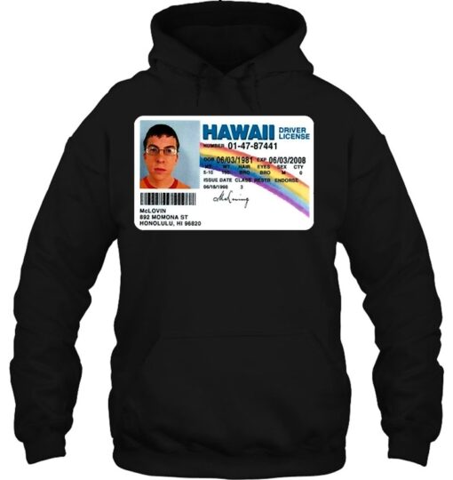 mclovin id hoodie