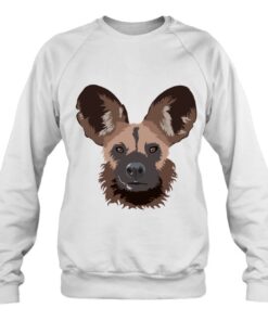 african wild dog sweatshirt