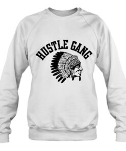 hustle gang crewneck sweatshirt