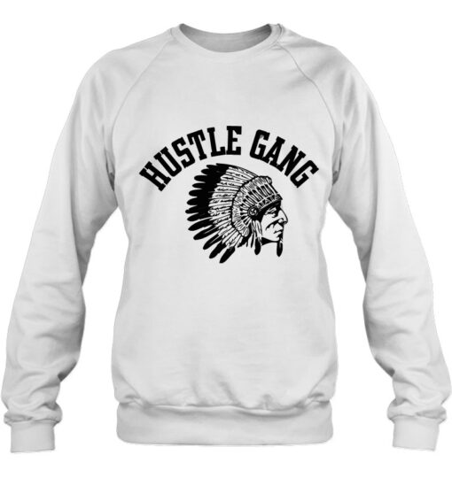 hustle gang crewneck sweatshirt