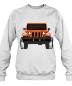 orange jeep sweatshirt