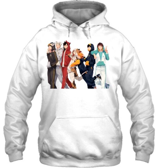 haikyuu merch hoodies