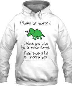 triceratops hoodie