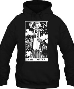 the tower tarot hoodie