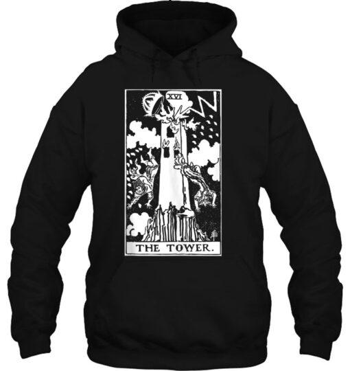 the tower tarot hoodie