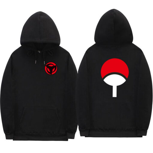 naruto hoodie black