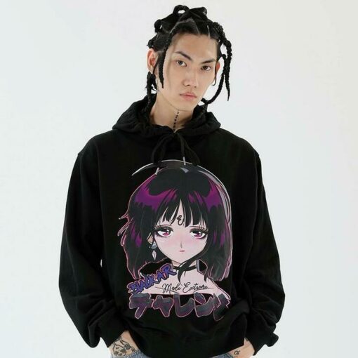 anime streetwear hoodie