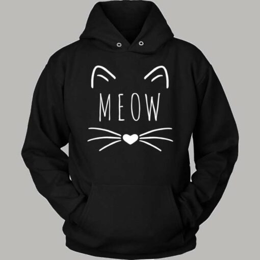 meow hoodie