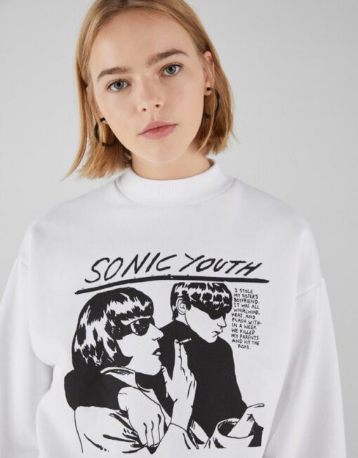 sonic youth sweatshirt