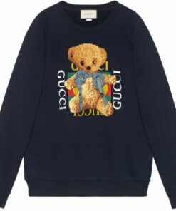 sweatshirt with bear on it