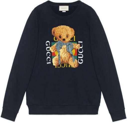 sweatshirt with bear on it