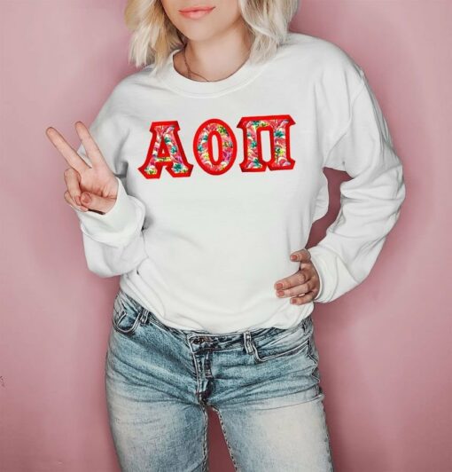 alpha omicron pi sweatshirt