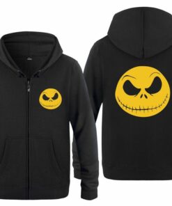 nightmare before christmas zip up hoodie