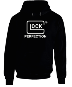 glock hoodie black
