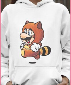 retro mario hoodie