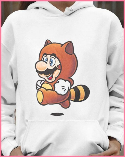 retro mario hoodie