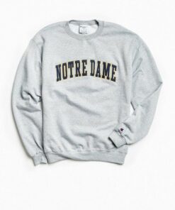 notre dame crewneck sweatshirt