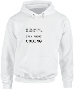 coding hoodie