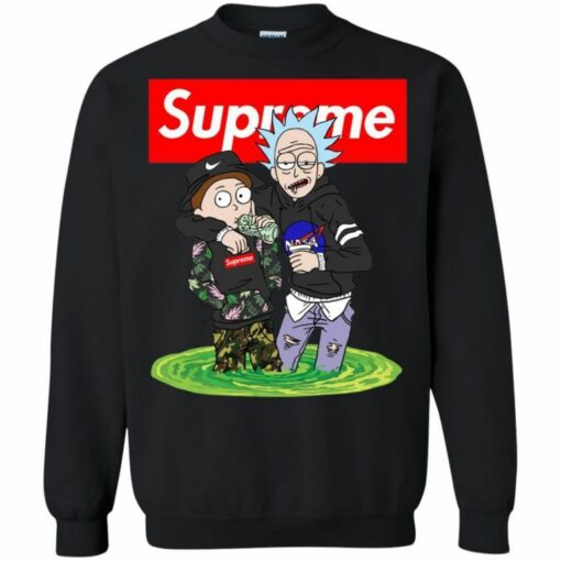 rick and morty sweatshirt